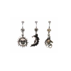 NEW Sun Moon & Unicorn Belly Rings